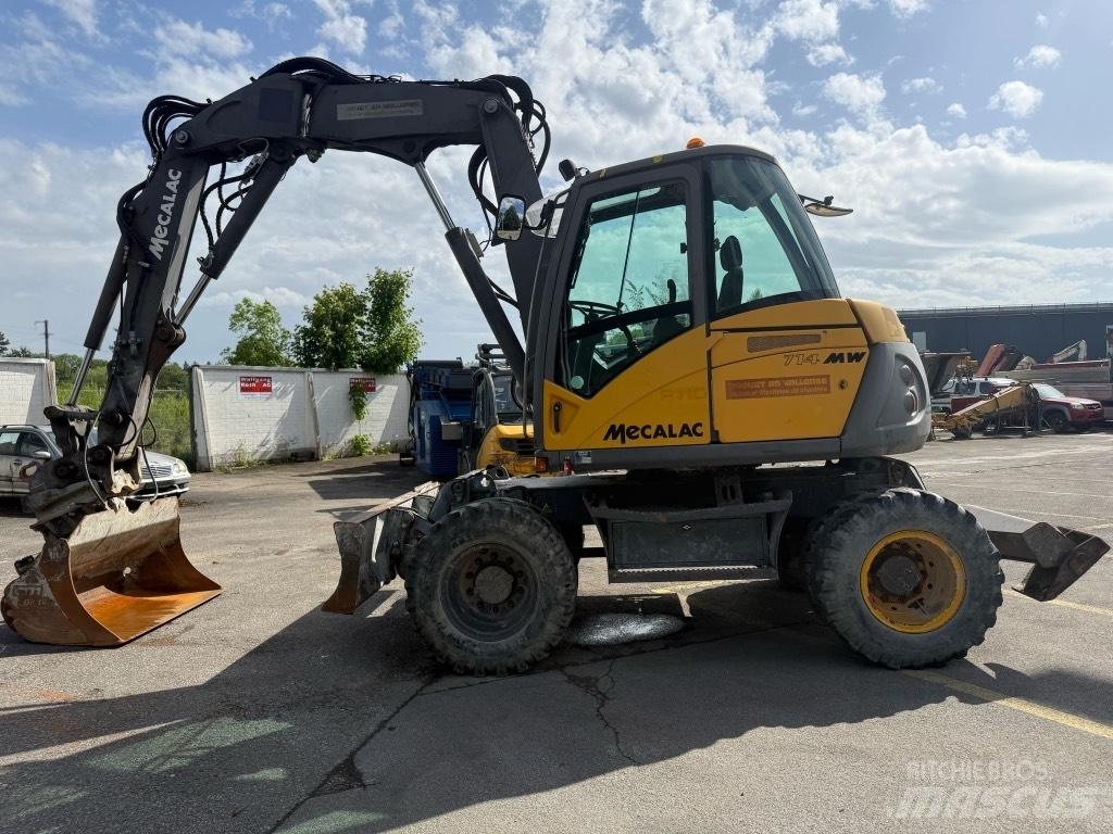 Mecalac 714 MW Gumikerekes kotrók