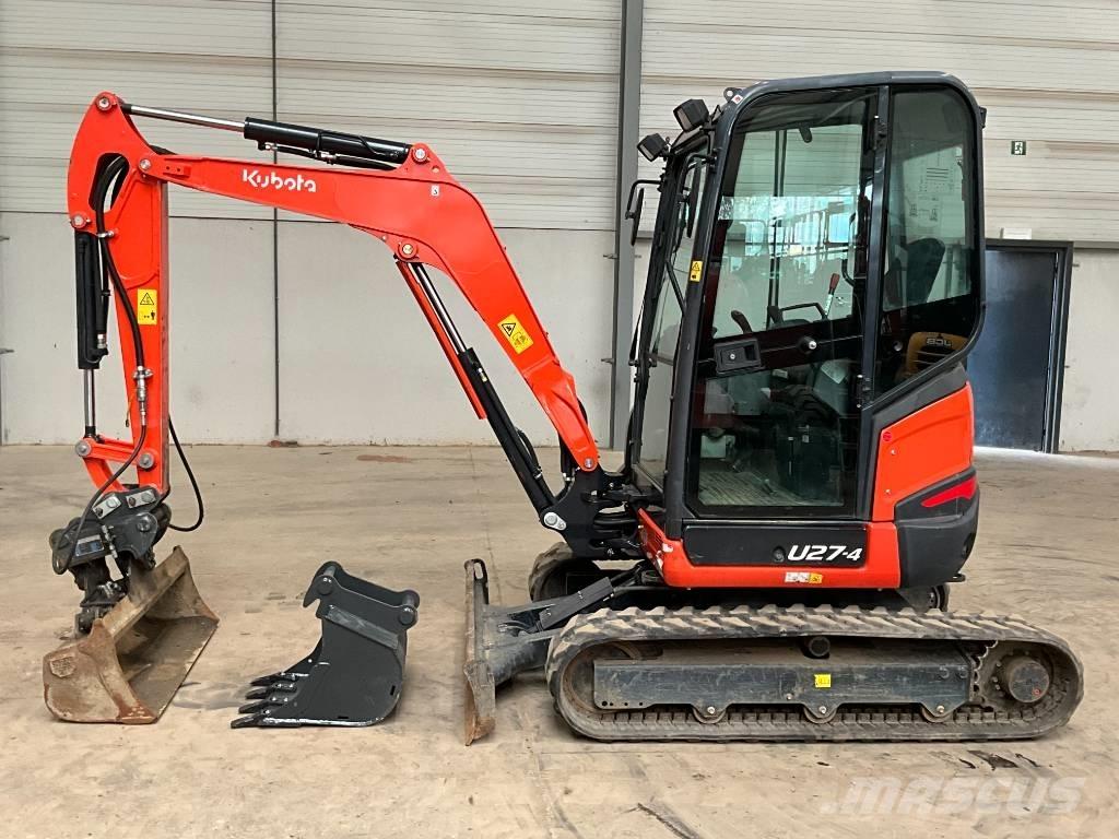 Kubota U 27-4 Mini kotrók < 7t