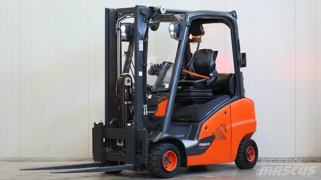 Linde H 20 T-02 Gázüzemű targoncák