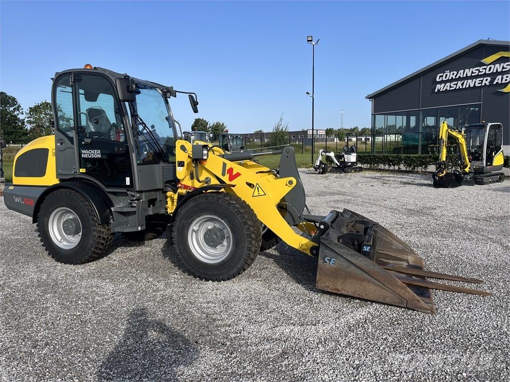 Wacker Neuson WL 52 Gumikerekes homlokrakodók