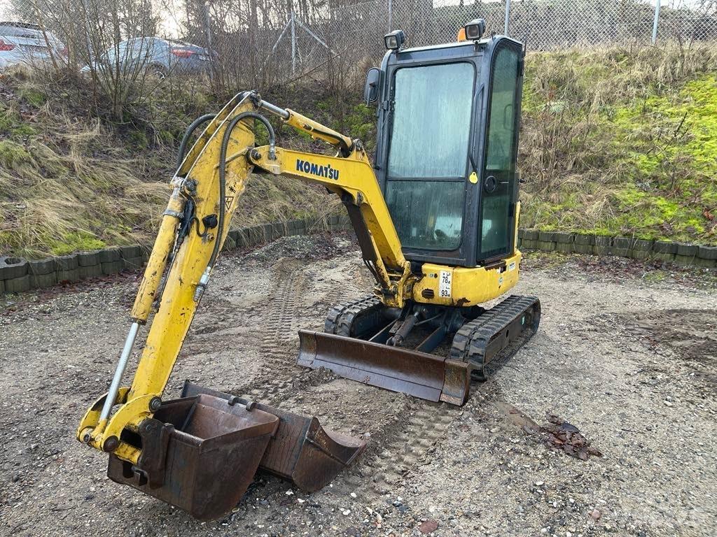 Komatsu PC 16 R-3HS Mini kotrók < 7t