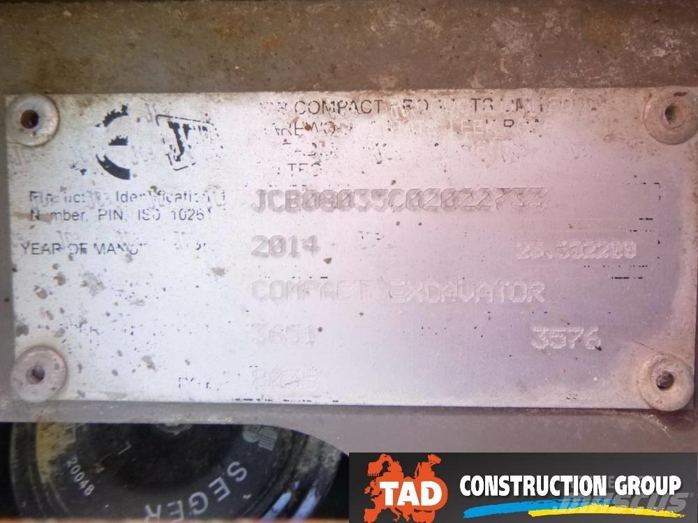 JCB 8035 ZTS Mini kotrók < 7t