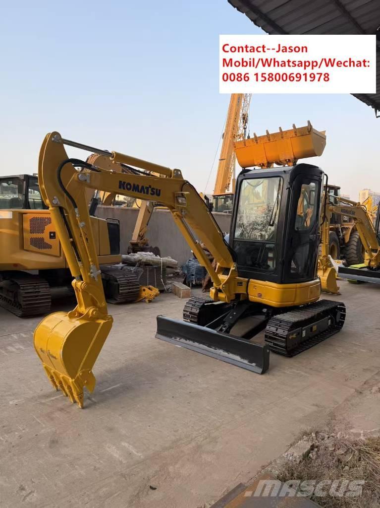 Komatsu PC 35 MR-3 Mini kotrók < 7t