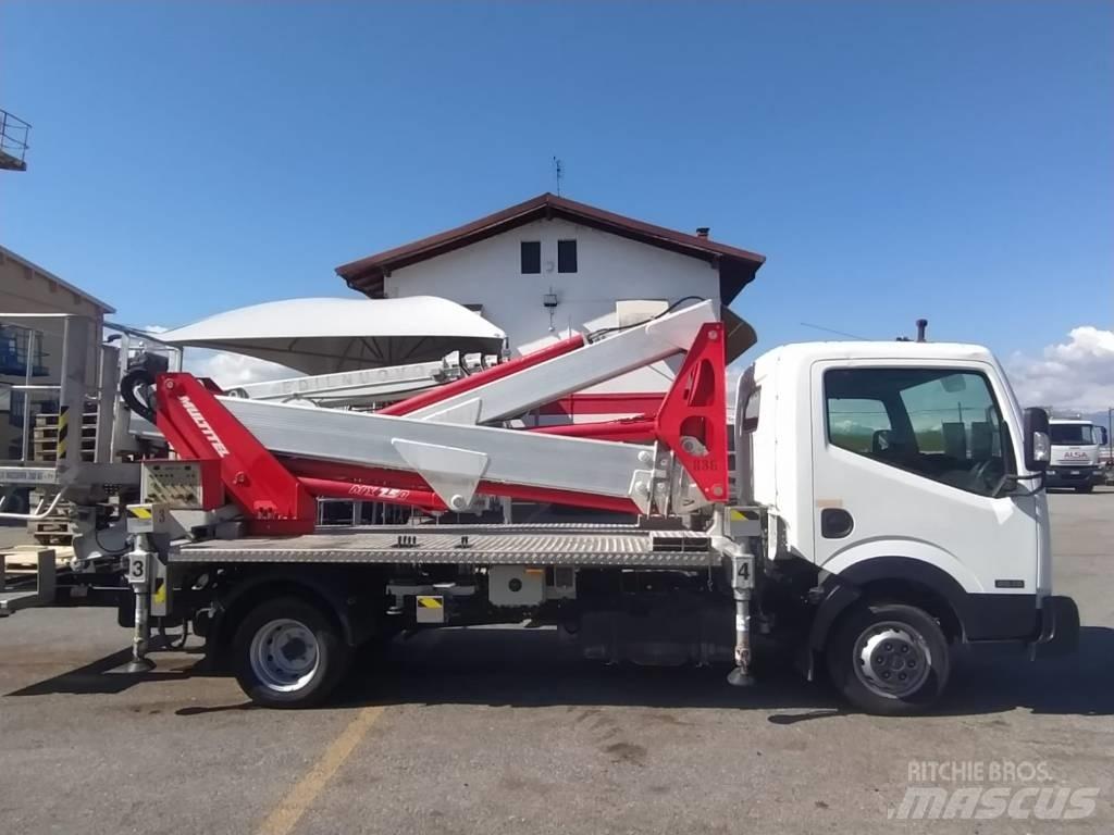 Multitel MX 250 Teherautóra szerelt emelők és állványok