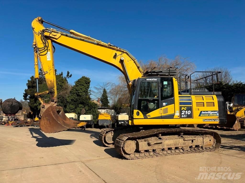Komatsu PC 210 LC-10 Lánctalpas kotrók