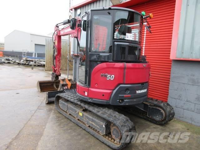 Yanmar Vio 50 Mini kotrók < 7t