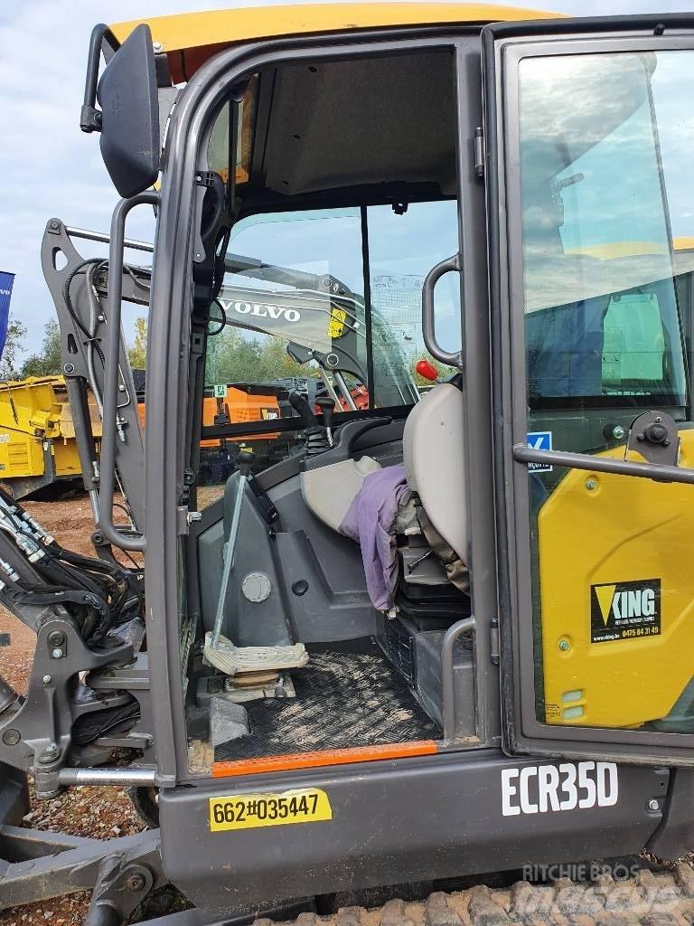 Volvo ECR 35 D Mini kotrók < 7t