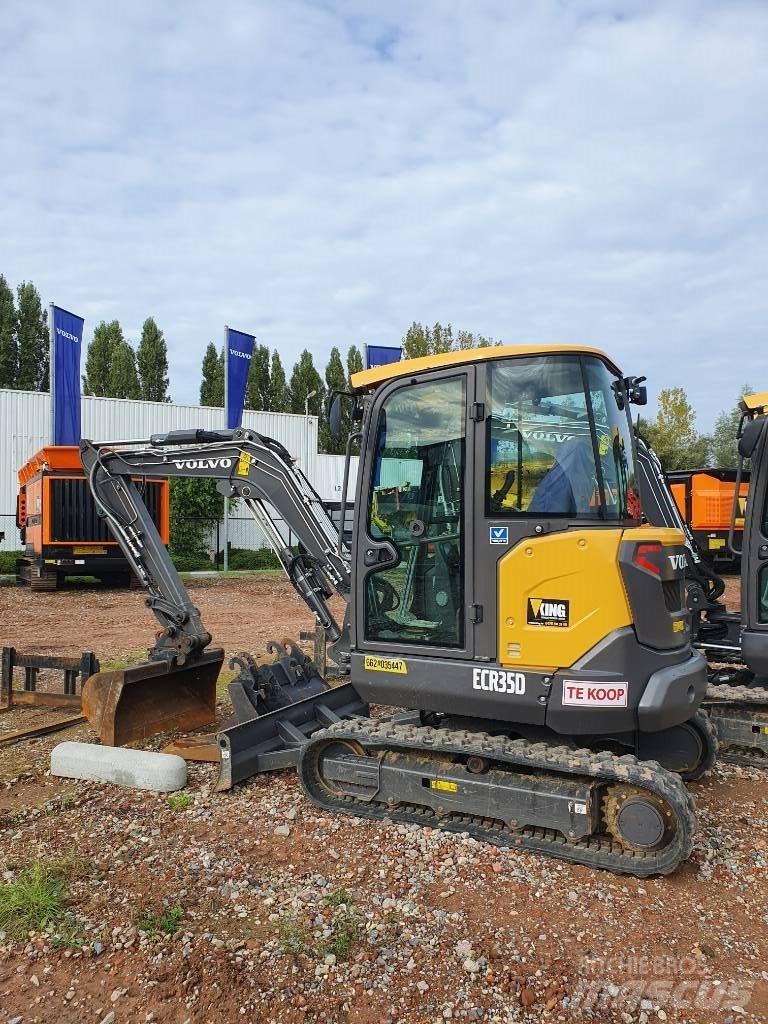 Volvo ECR 35 D Mini kotrók < 7t