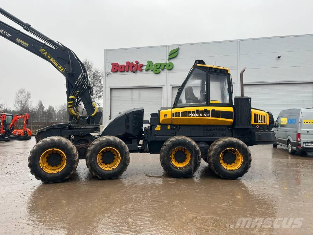 Ponsse Ergo 8W Betakarítók