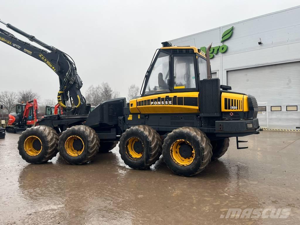 Ponsse Ergo 8W Betakarítók