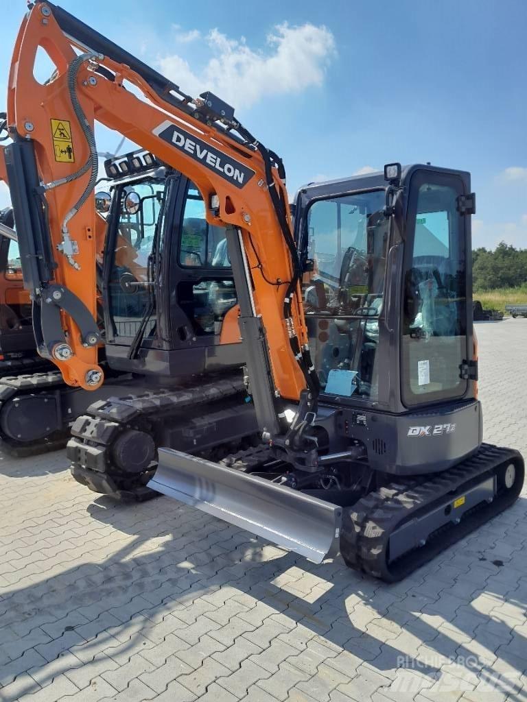 Doosan DX 27 Z-7 Mini kotrók < 7t