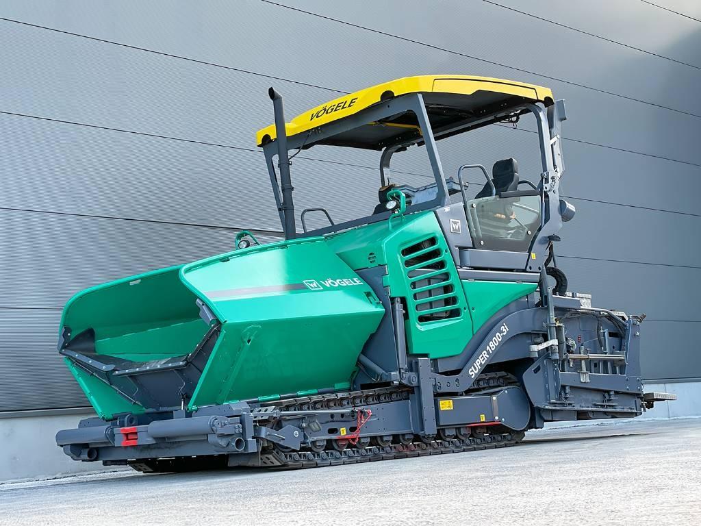 Vögele SUPER 1800-3I Aszfalt terítõ gépek