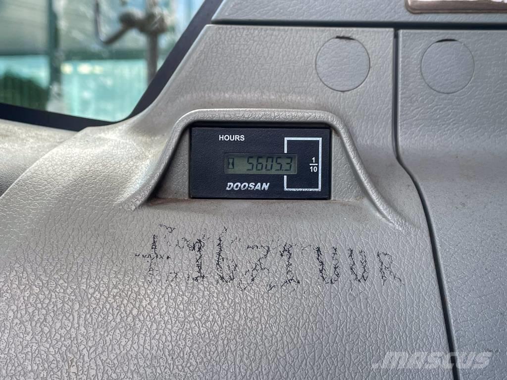 Doosan DX 140 W-3 Gumikerekes kotrók