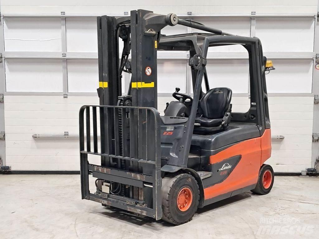 Linde E25L-01 Elektromos targoncák