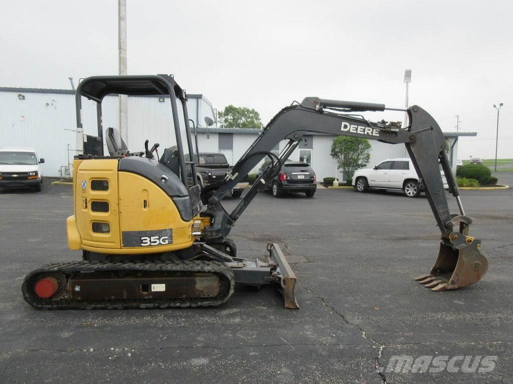 John Deere 35G Lánctalpas kotrók