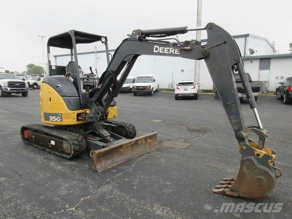 John Deere 35G Lánctalpas kotrók