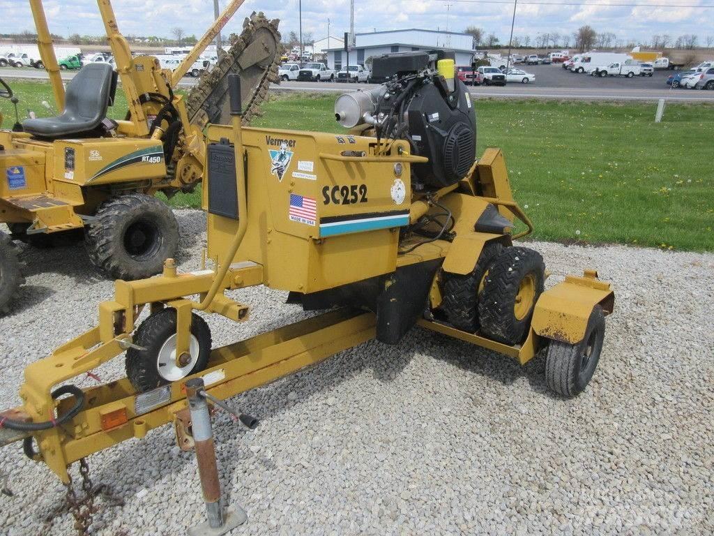 Vermeer SC252 Fatönkdaráló