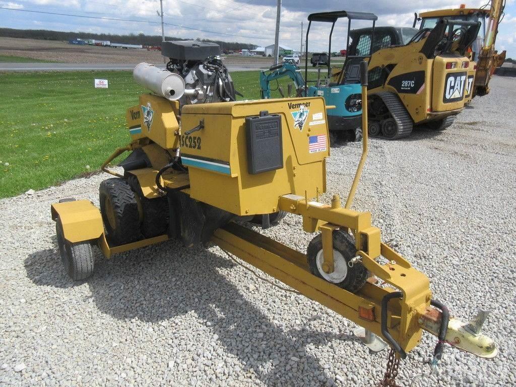 Vermeer SC252 Fatönkdaráló