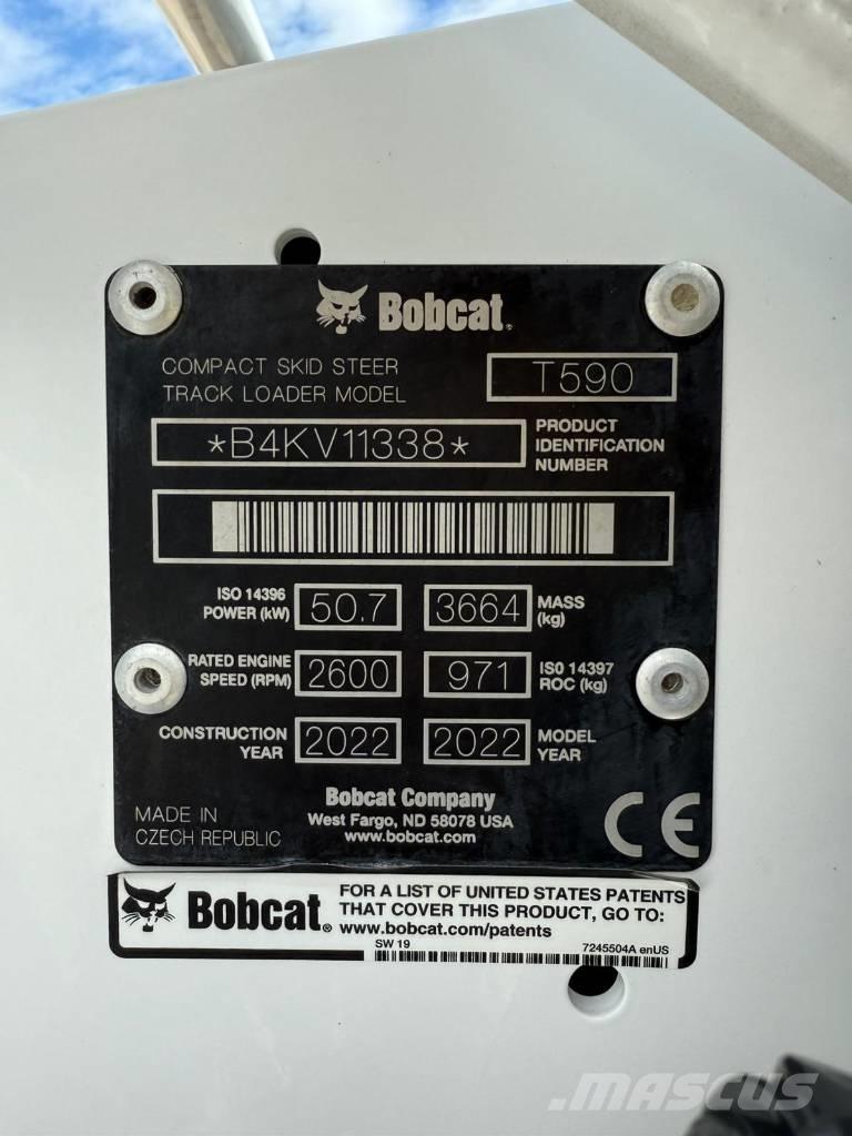 Bobcat T 590 Mini homlokrakodók