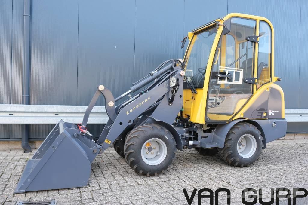 Eurotrac W11- MC (255) Gumikerekes homlokrakodók