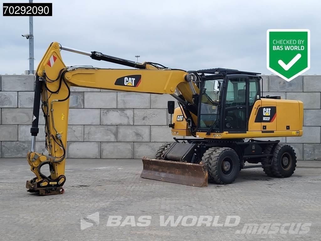 CAT M322 F Gumikerekes kotrók