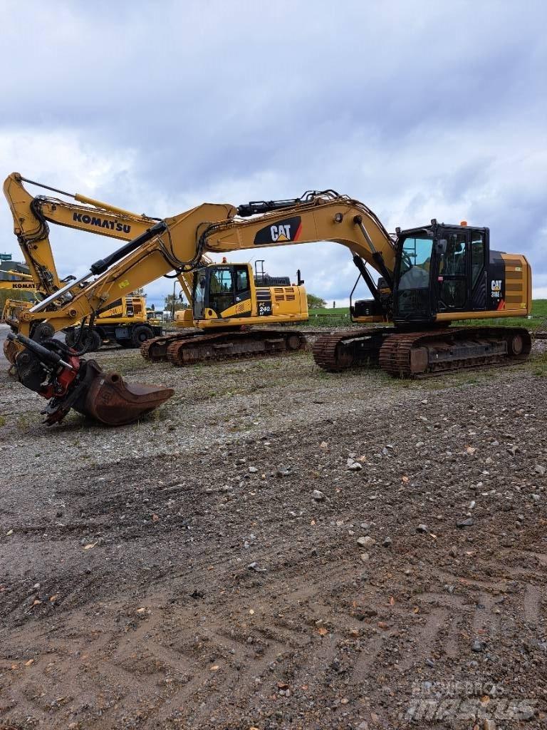 CAT 318 E L Lánctalpas kotrók