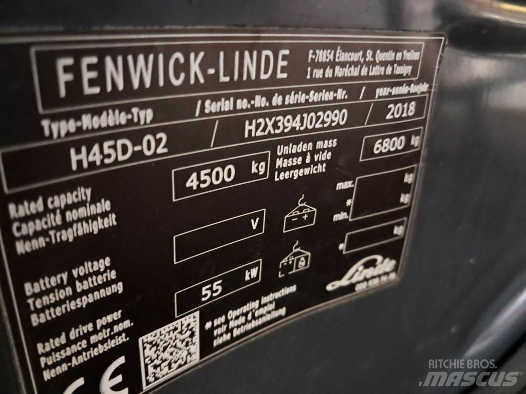 Linde H45D-02 Dízel targoncák
