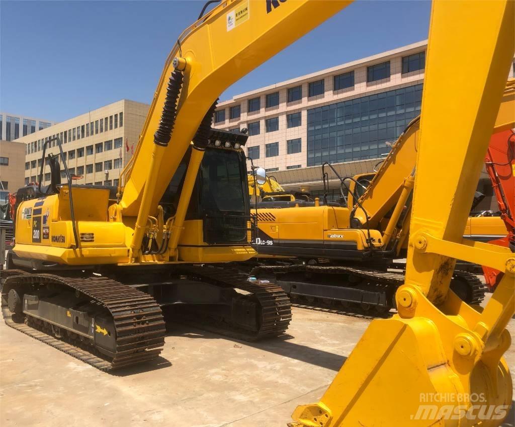 Komatsu PC200 Lánctalpas kotrók
