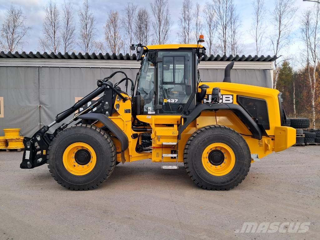 JCB 437 HT SV Gumikerekes homlokrakodók