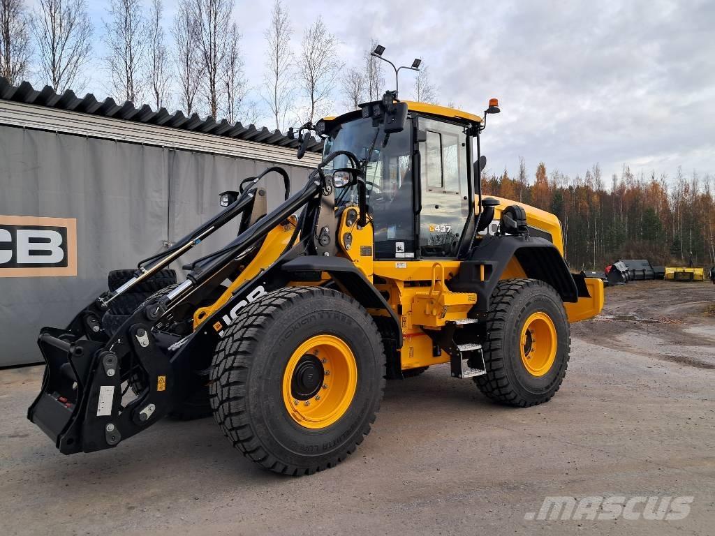 JCB 437 HT SV Gumikerekes homlokrakodók