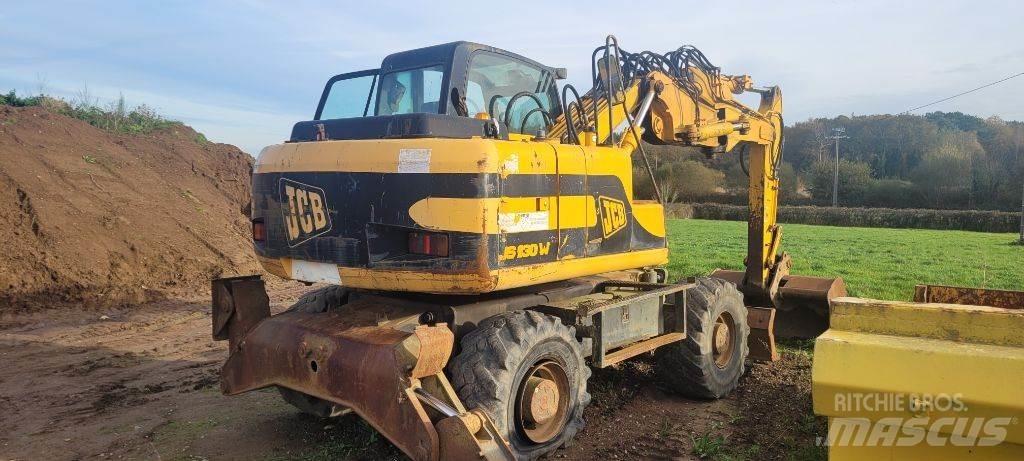 JCB JS 130 W Gumikerekes kotrók