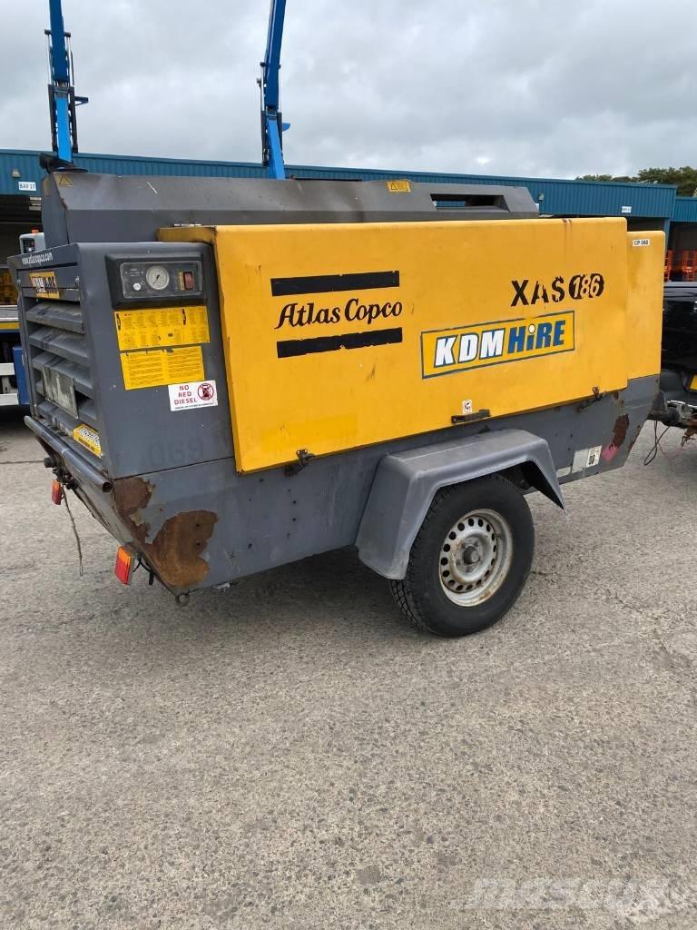 Atlas Copco XAS 186 Kompresszorok