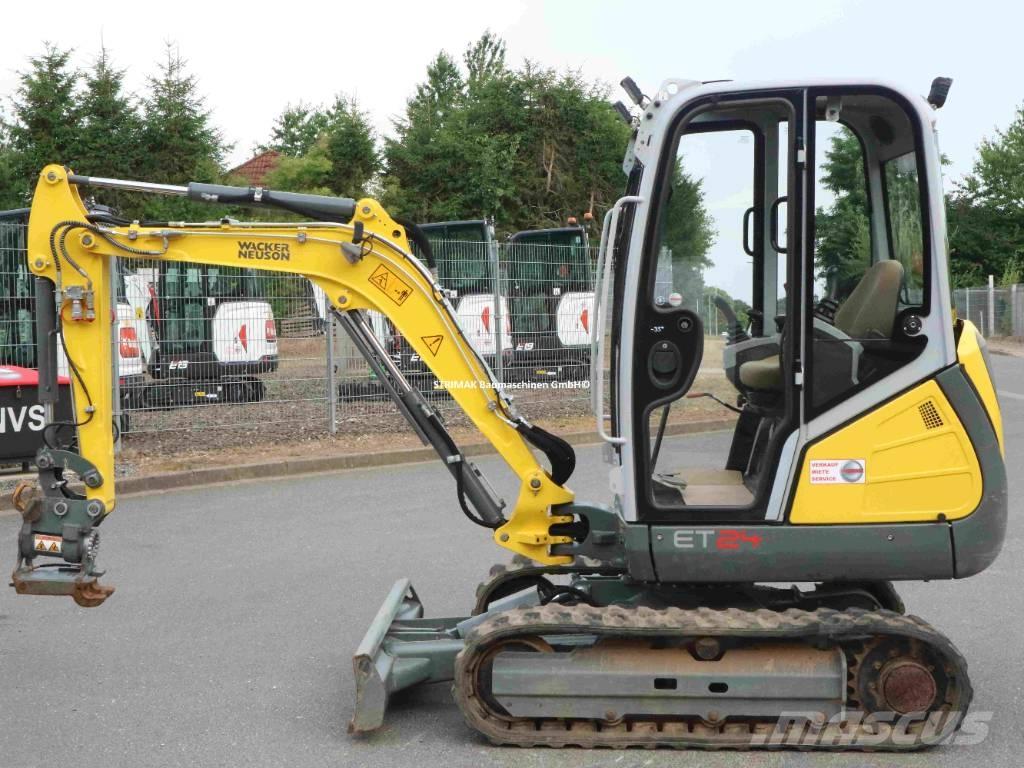 Wacker Neuson ET 24 Mini kotrók < 7t
