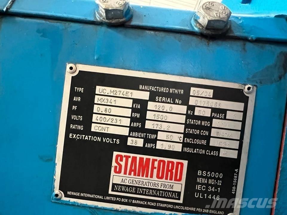 Deutz 120 KVA Dízel áramfejlesztők