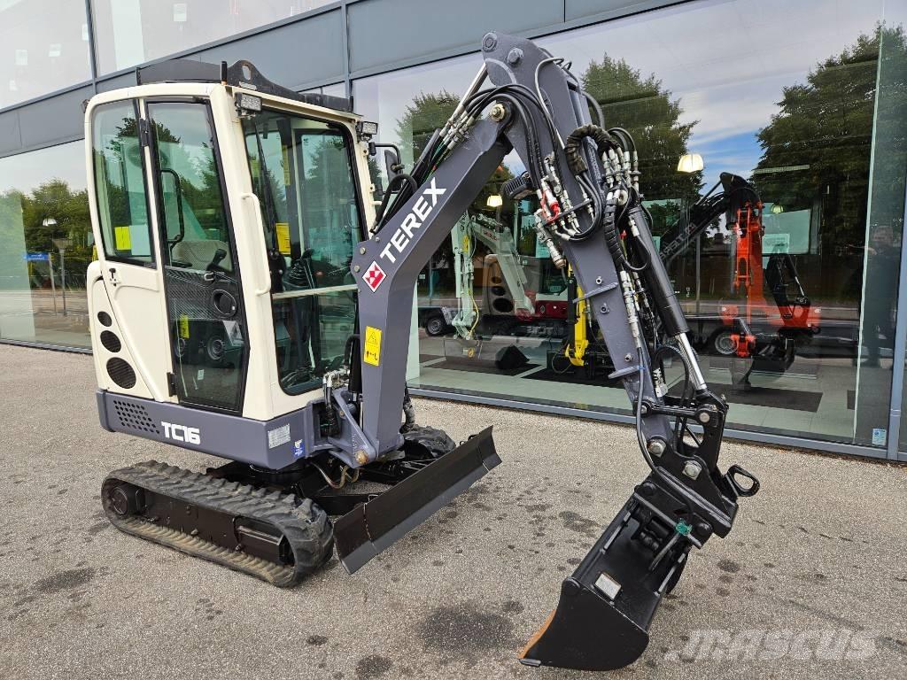 Terex TC 16 Mini kotrók < 7t