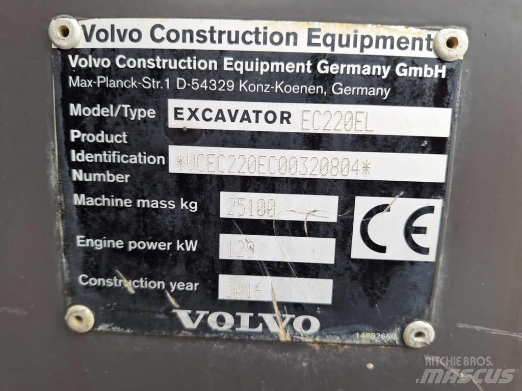 Volvo EC 220 EL Lánctalpas kotrók