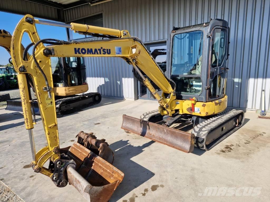 Komatsu PC 35 MR Mini kotrók < 7t