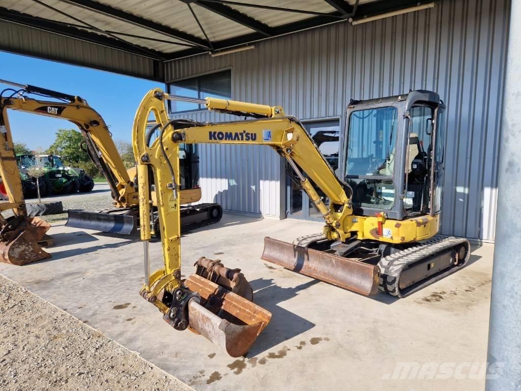 Komatsu PC 35 MR Mini kotrók < 7t