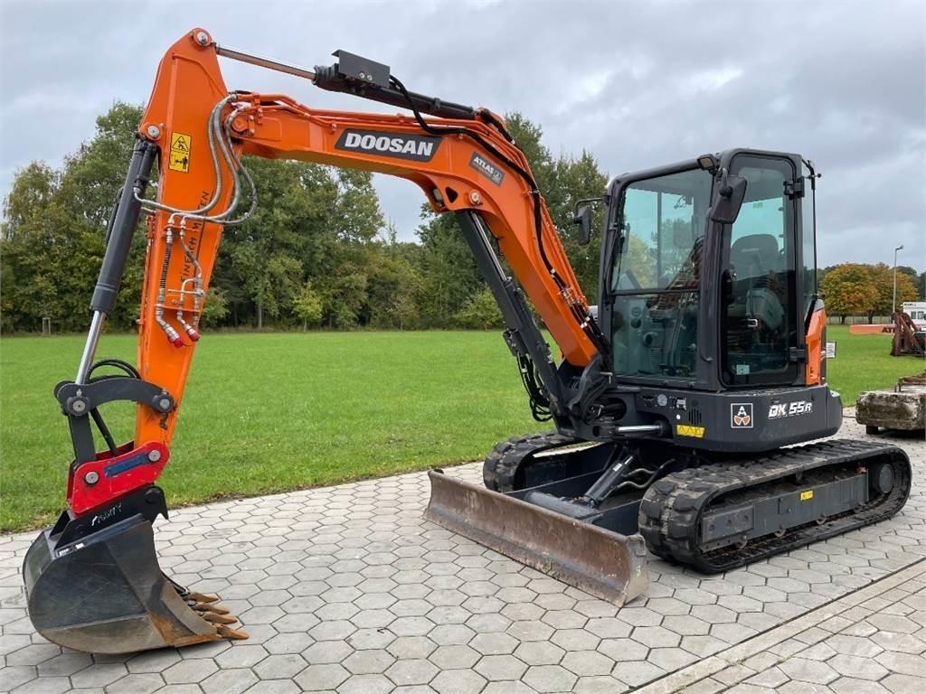 Doosan DX55R-7 Mini kotrók < 7t