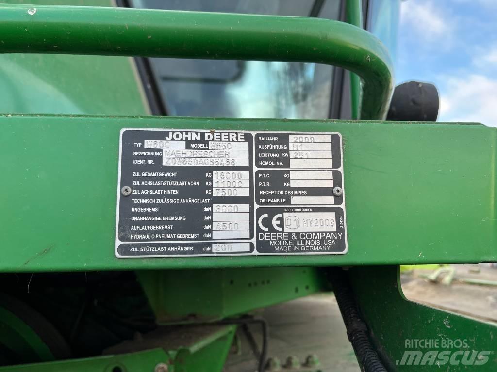 John Deere W 650 i Kombájnok