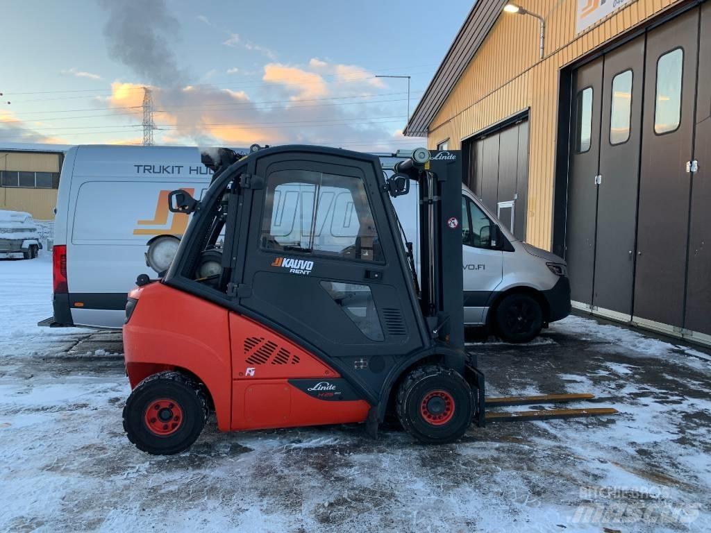 Linde H25T-02 Gázüzemű targoncák