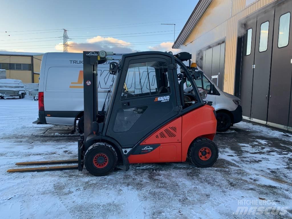 Linde H25T-02 Gázüzemű targoncák