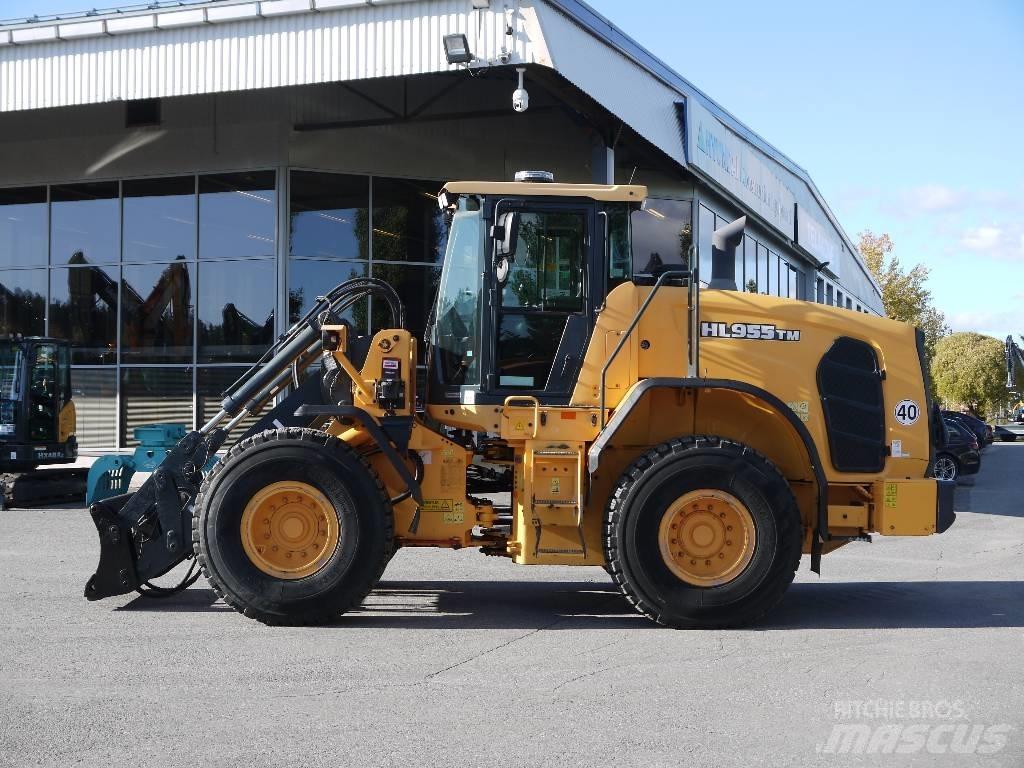 Hyundai HL 955 TM Gumikerekes homlokrakodók
