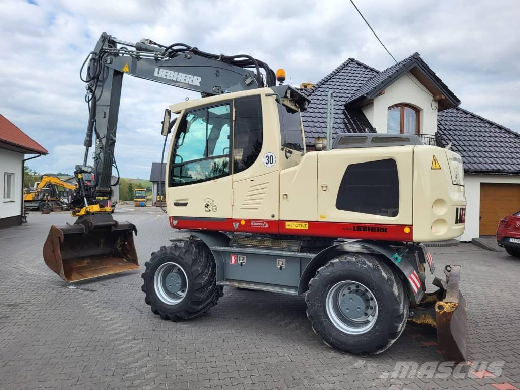 Liebherr 916 Gumikerekes kotrók