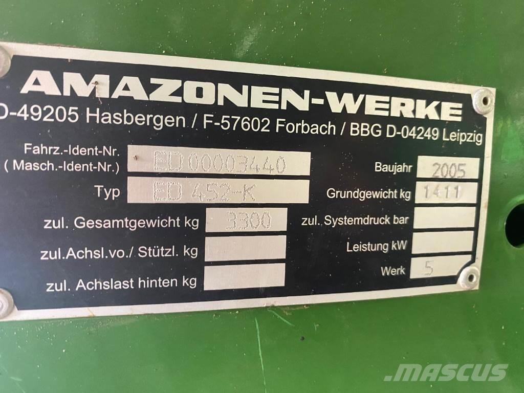 Amazone ED 452 K Sorvetőgép
