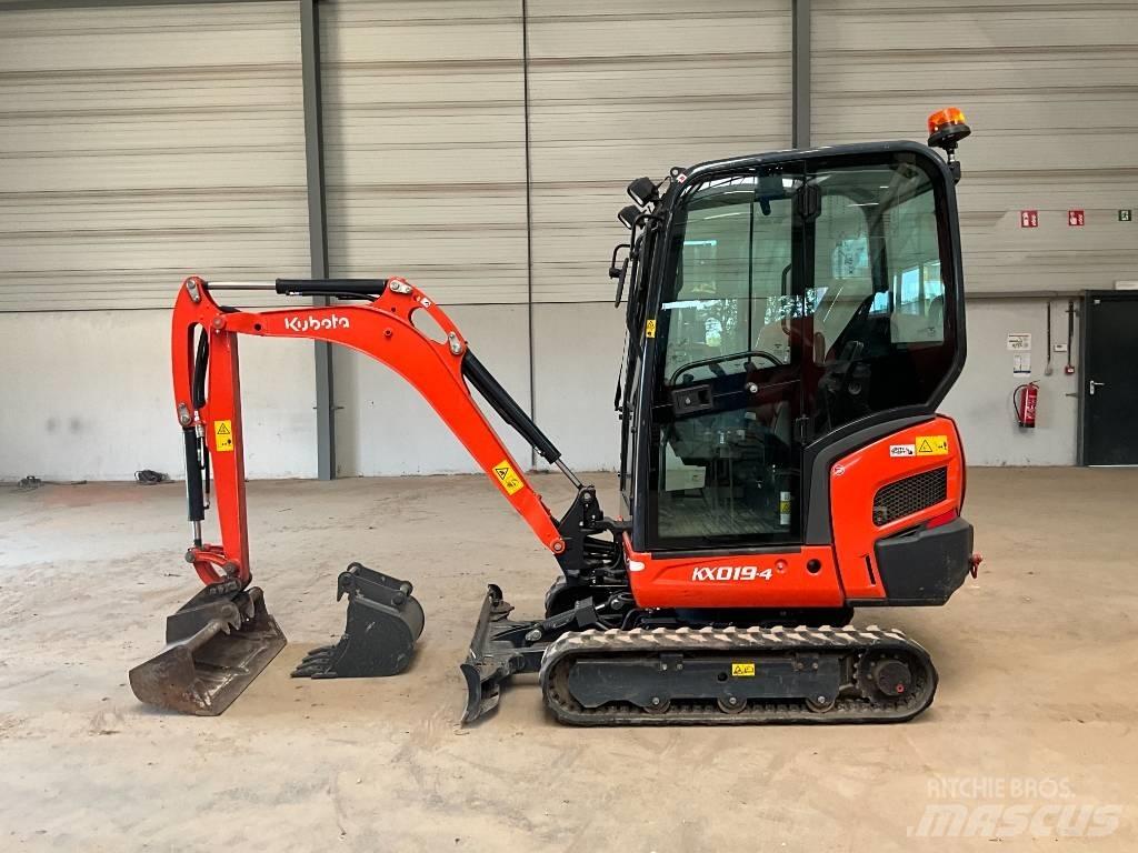 Kubota KX 019-4 Mini kotrók < 7t