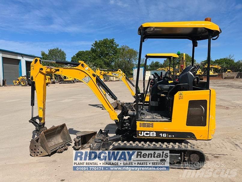 JCB 16 C-1 Mini kotrók < 7t