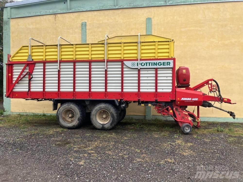 Pöttinger Jumbo 6610 Önrakodó pótkocsik