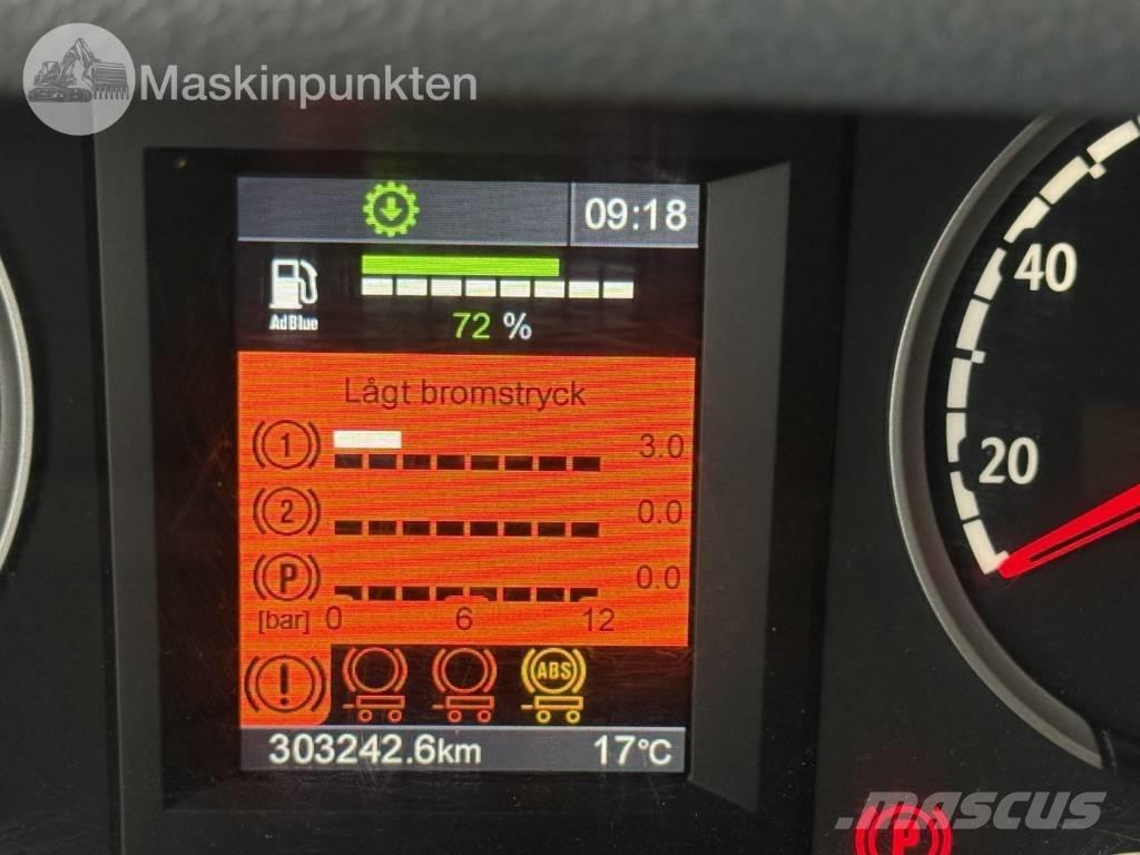 Scania R 450 bodbil Darus teherautók