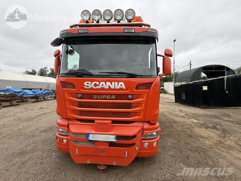 Scania R 450 bodbil Darus teherautók